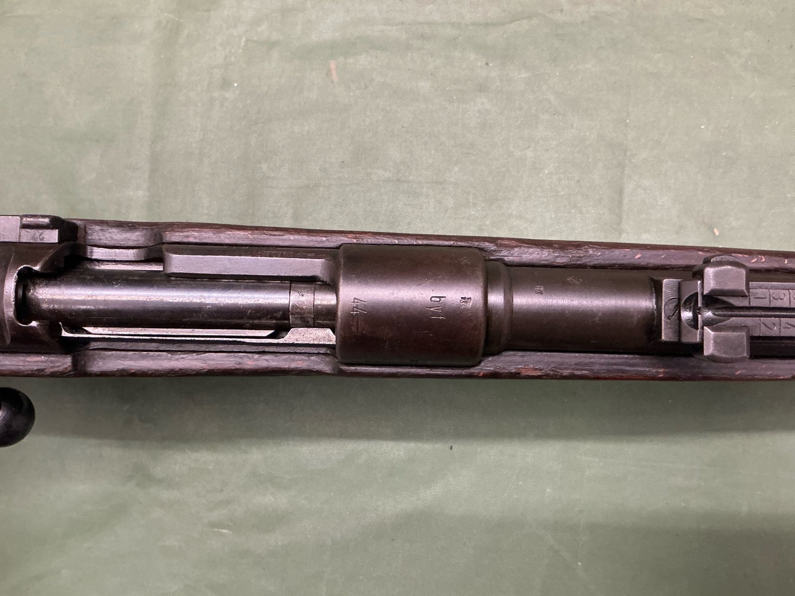 DEACTIVATED WW2 GERMAN K98 RIFLE (DR112) - Image 4