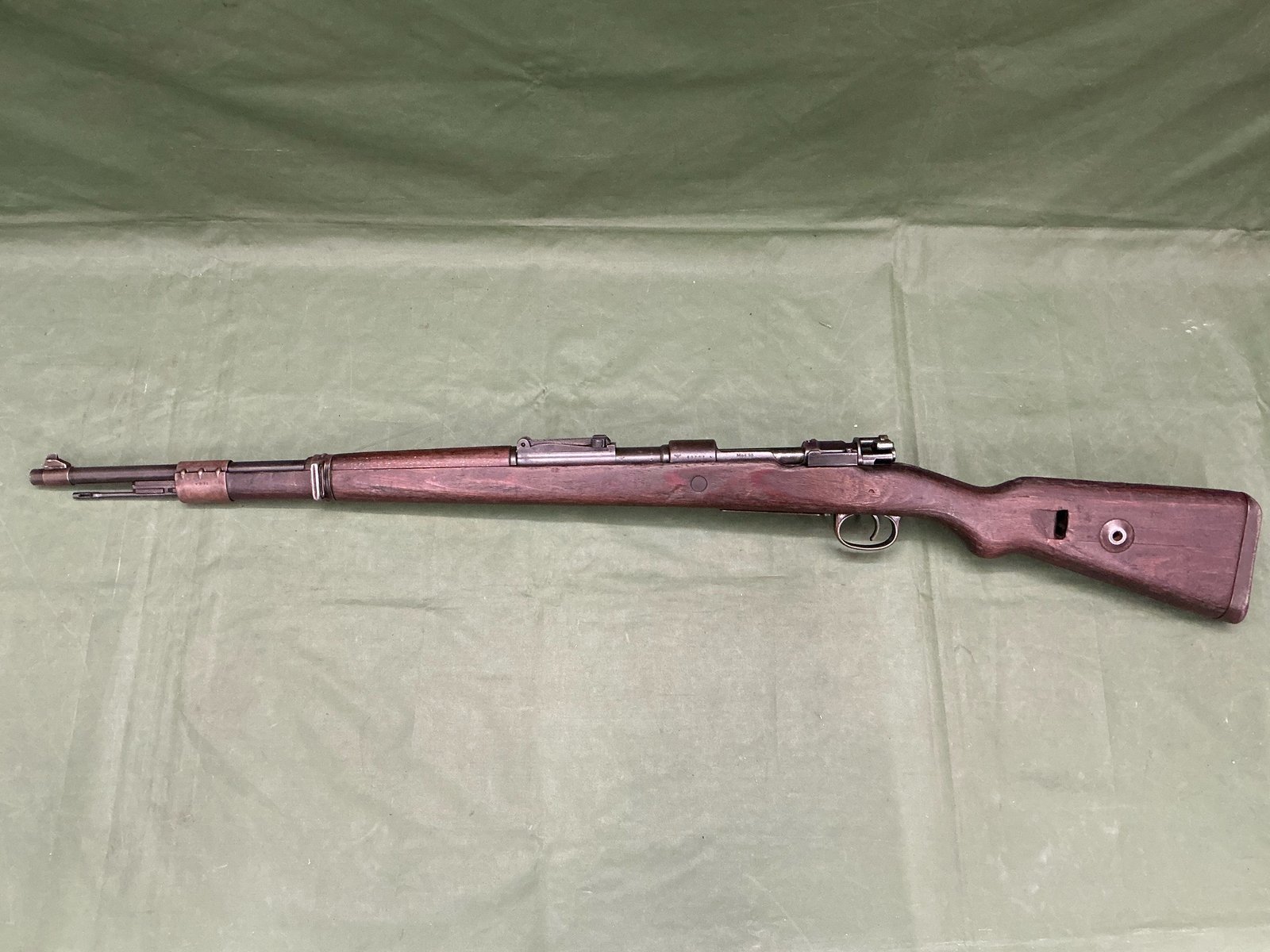 DEACTIVATED WW2 GERMAN K98 RIFLE (DR112) - Image 2