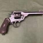 DEACTIVATED WW1 WEBLEY MK6 REVOLVER ATTRIBUTED (3469)