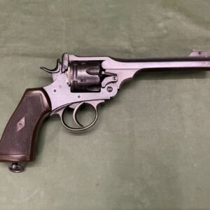 DEACTIVATED WW1 WEBLEY MK6 REVOLVER ATTRIBUTED (3469)