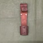 ROMANIAN LEATHER BAYONET FROG (E122)