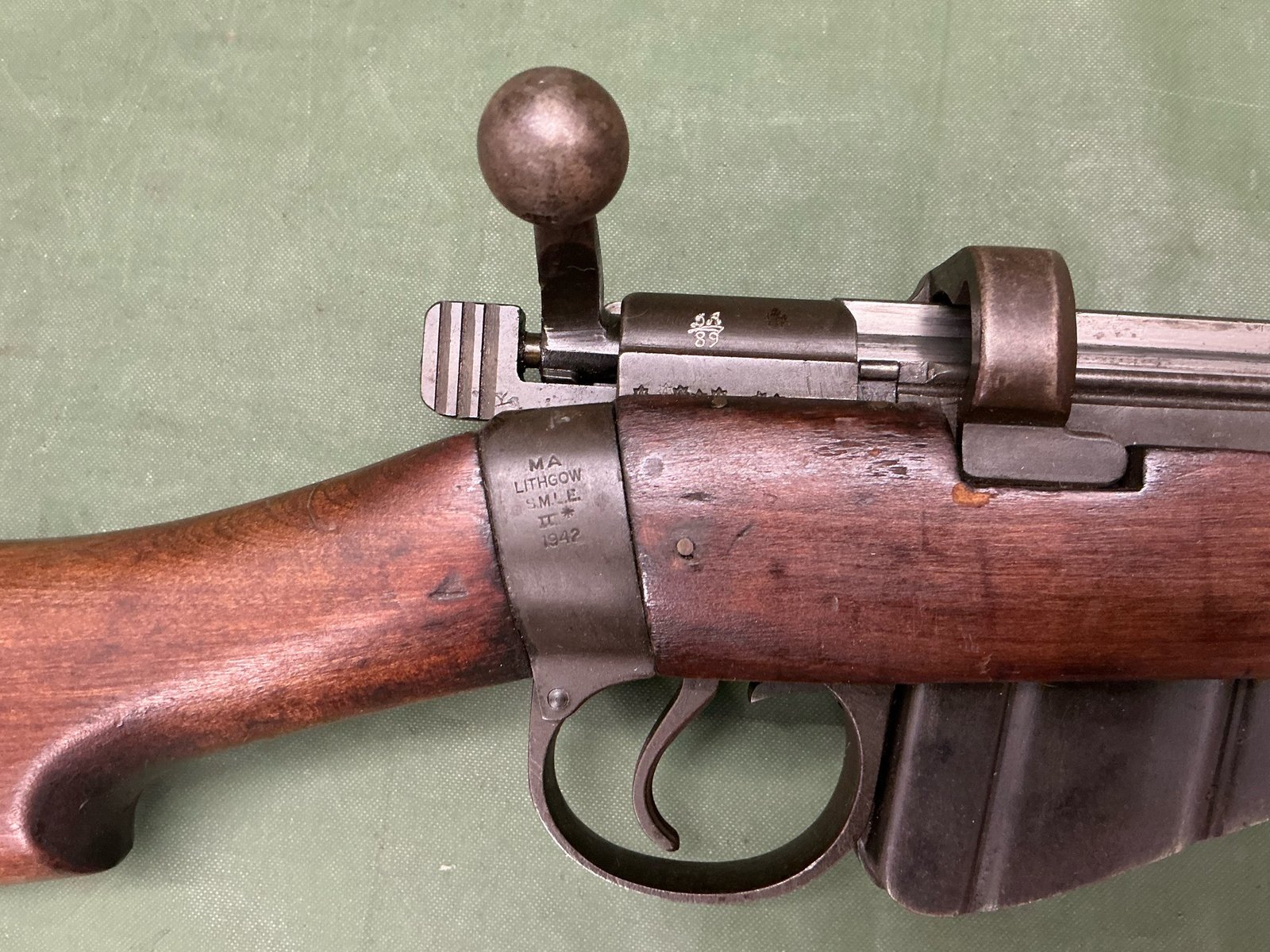 DEACTIVATED AUSTRALIAN MADE 1942 SMLE (4569) - Image 3