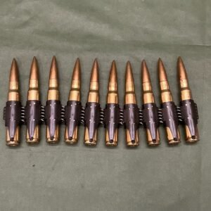 INERT WW2 GERMAN 7.92 ON BELT (B37)