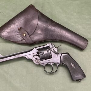 DEACTIVATED WW1 WEBLEY MK6 REVOLVER (D3)