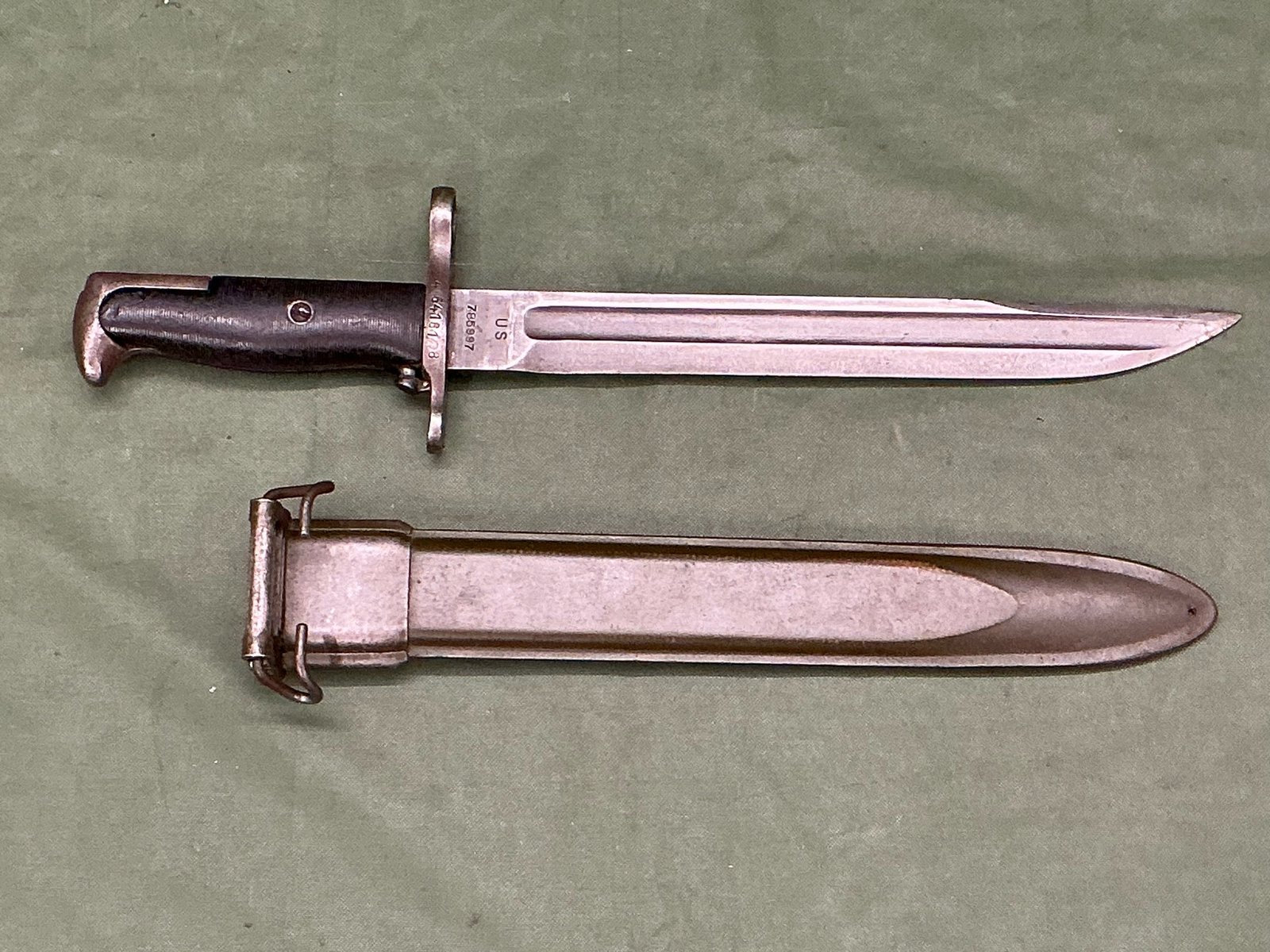 M1 GARAND BAYONET TANTO CUT (B3062) - Image 2