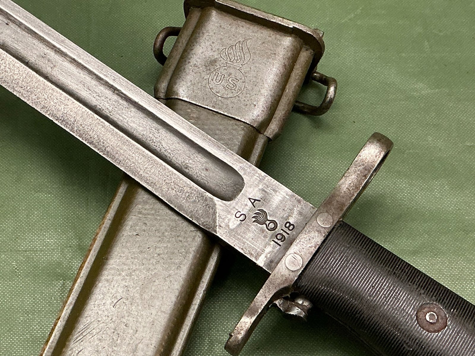 M1 GARAND BAYONET TANTO CUT (B3062) - Image 3