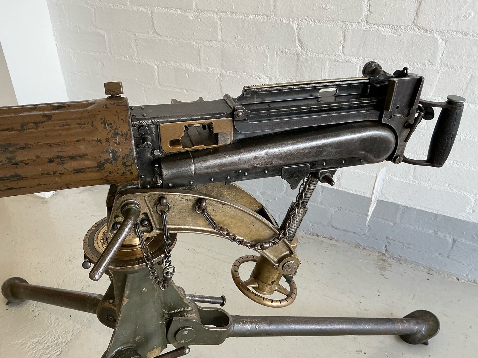 DEACTIVATED WW1 VICKERS MACHINE GUN (4845) - Image 4