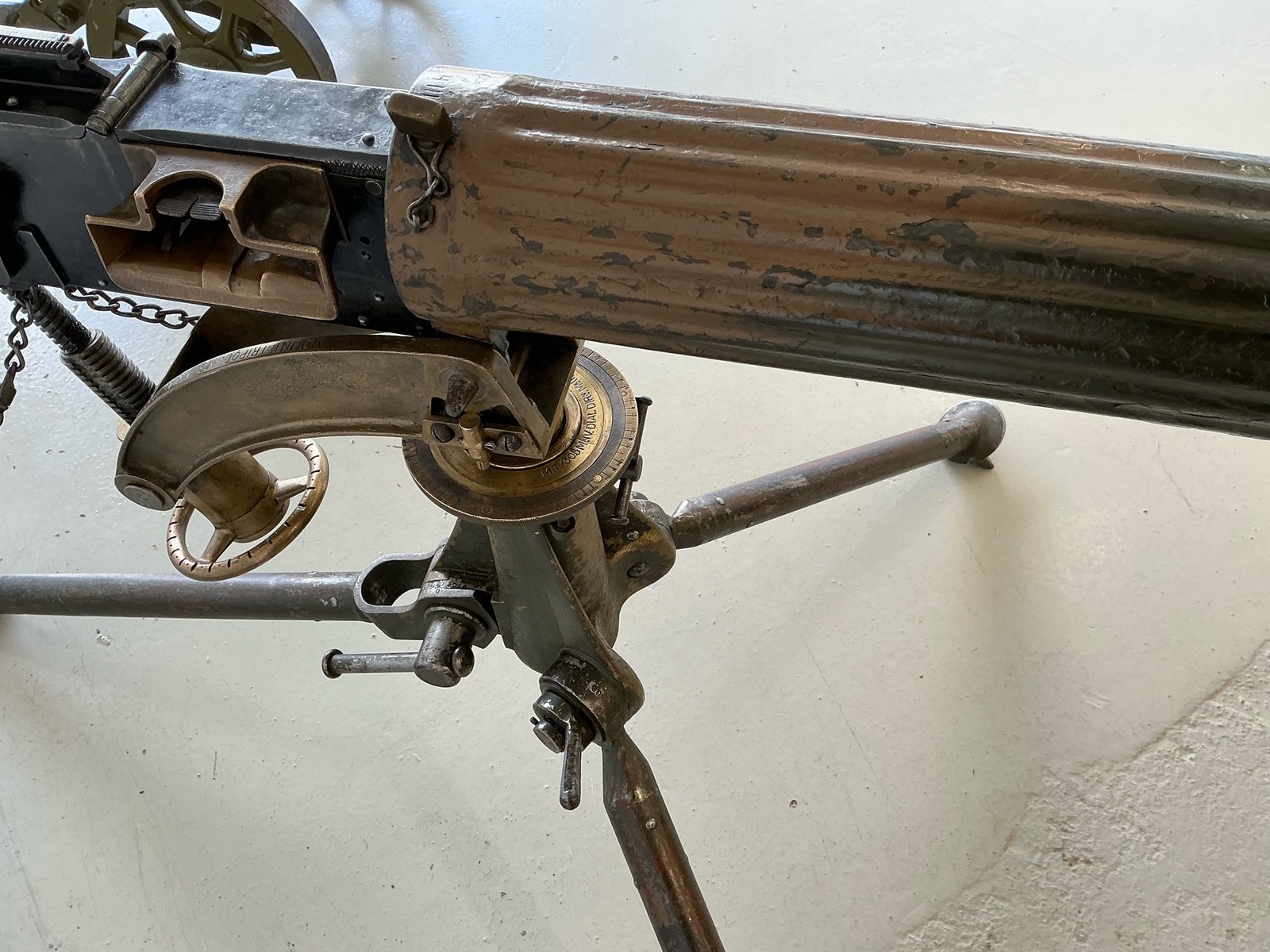 DEACTIVATED WW1 VICKERS MACHINE GUN (4845) - Image 2