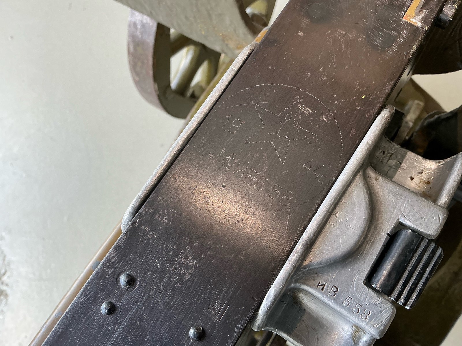 DEACTIVATED WW2 RUSSIAN MAXIM (4854) - Image 8