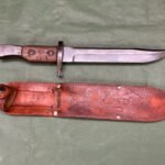 ROSS BAYONET CONVERTED TO FIGHTING KNIFE (B2595)