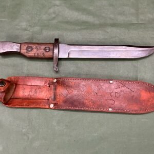 ROSS BAYONET CONVERTED TO FIGHTING KNIFE (B2595)