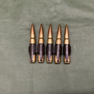 INERT WW2 GERMAN 7.92 ON BELT (B42)