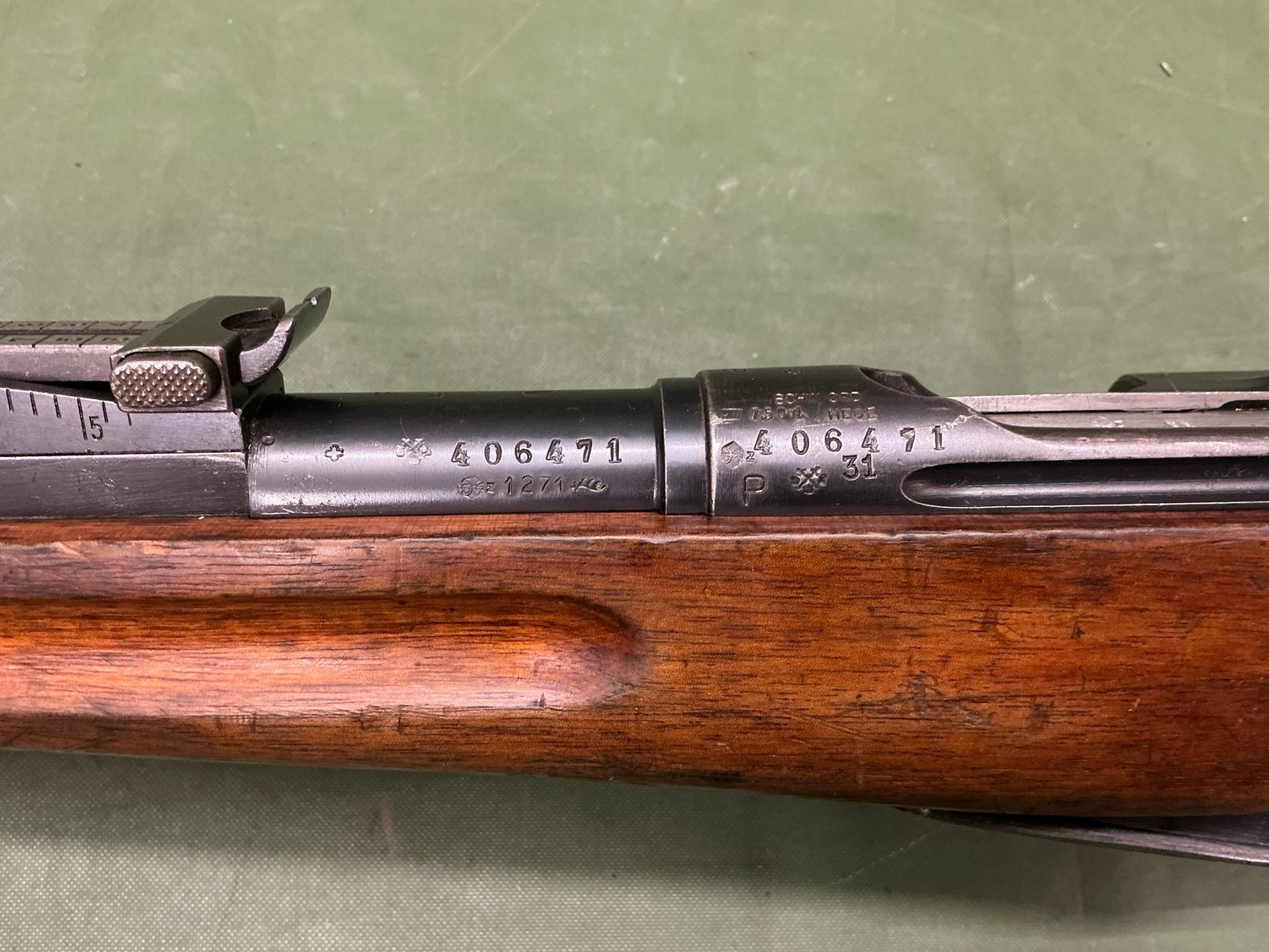 DEACTIVATED SCHMIDT RUBIN K11 1916 RIFLE (DR119) - Image 3