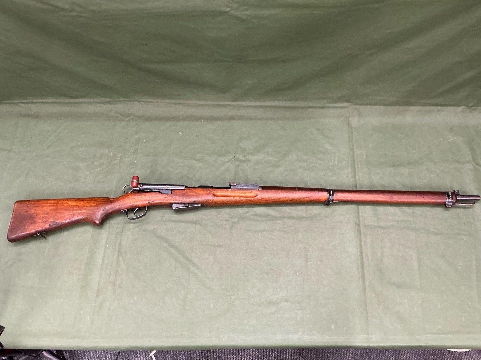 DEACTIVATED SCHMIDT RUBIN K11 1916 RIFLE (DR119)
