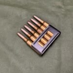 INERT ITALIAN 1936 ROUNDS ON CLIP (B47)