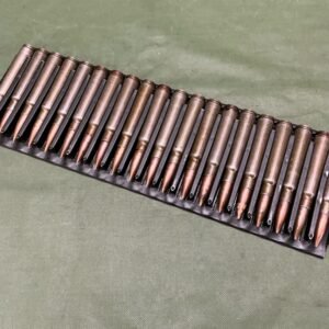 INERT WW2 ITALIAN BREDA CLIP WITH ROUNDS (F5)