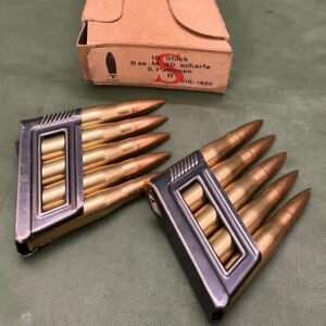 INERT WW2 GERMAN 8mm STEYR BOXED (B46)