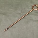 WW2 WEBLEY/ENFIELD BRASS 38 ROD (E100)