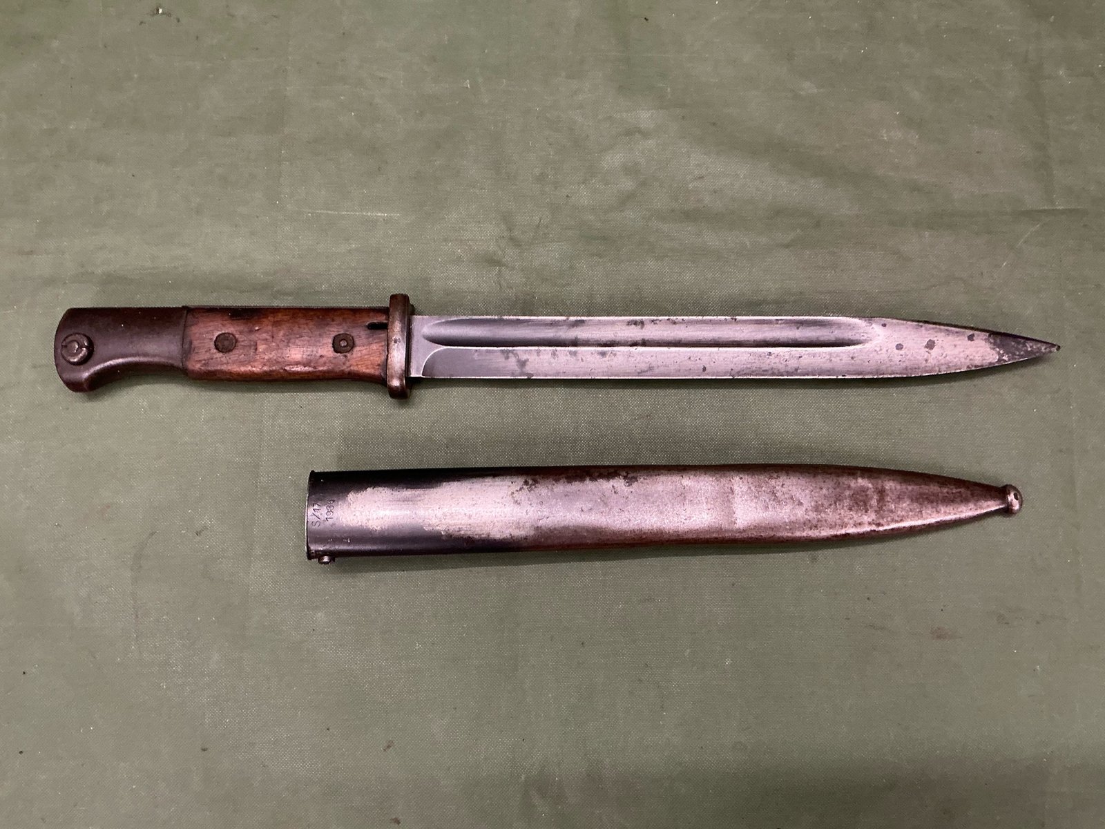 WW2 GERMAN NAVY K98 BAYONET(B3103) - Image 2