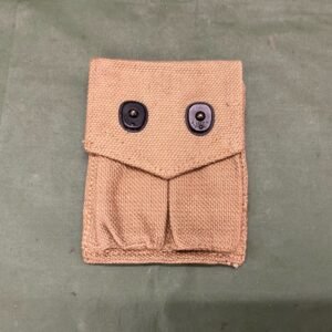BRITISH MADE COLT 45 MAGAZINE POUCH (E99)