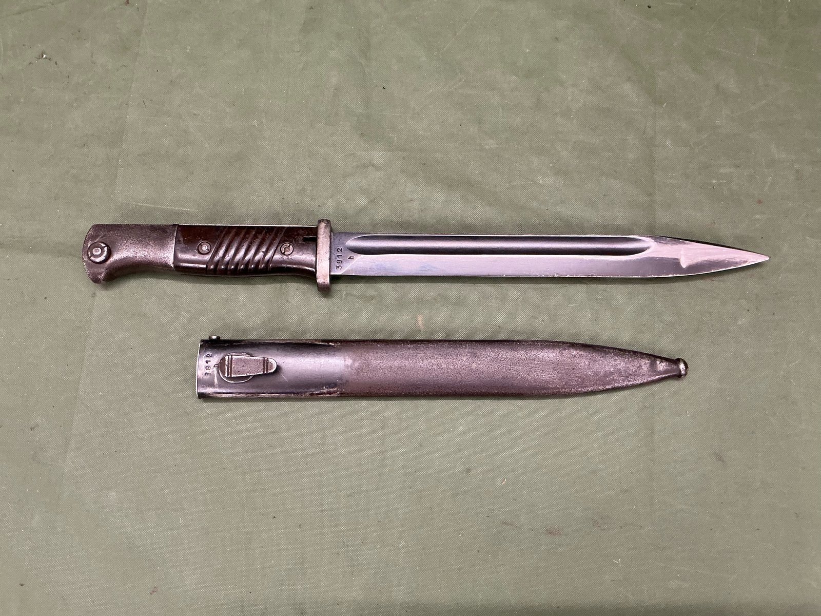 WW2 GERMAN K98 BAYONET MATCHING (3104)