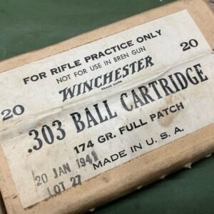 INERT BOXED WW2 303 ROUNDS (B49)