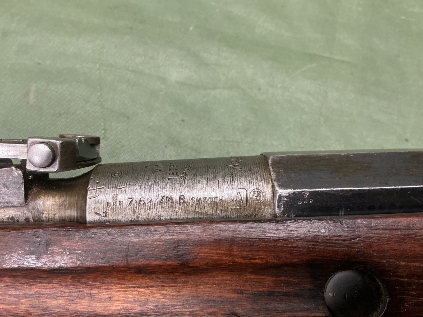 DEACTIVATED WW1 RUSSIAN 1891 RIFLE (4791) - Image 5