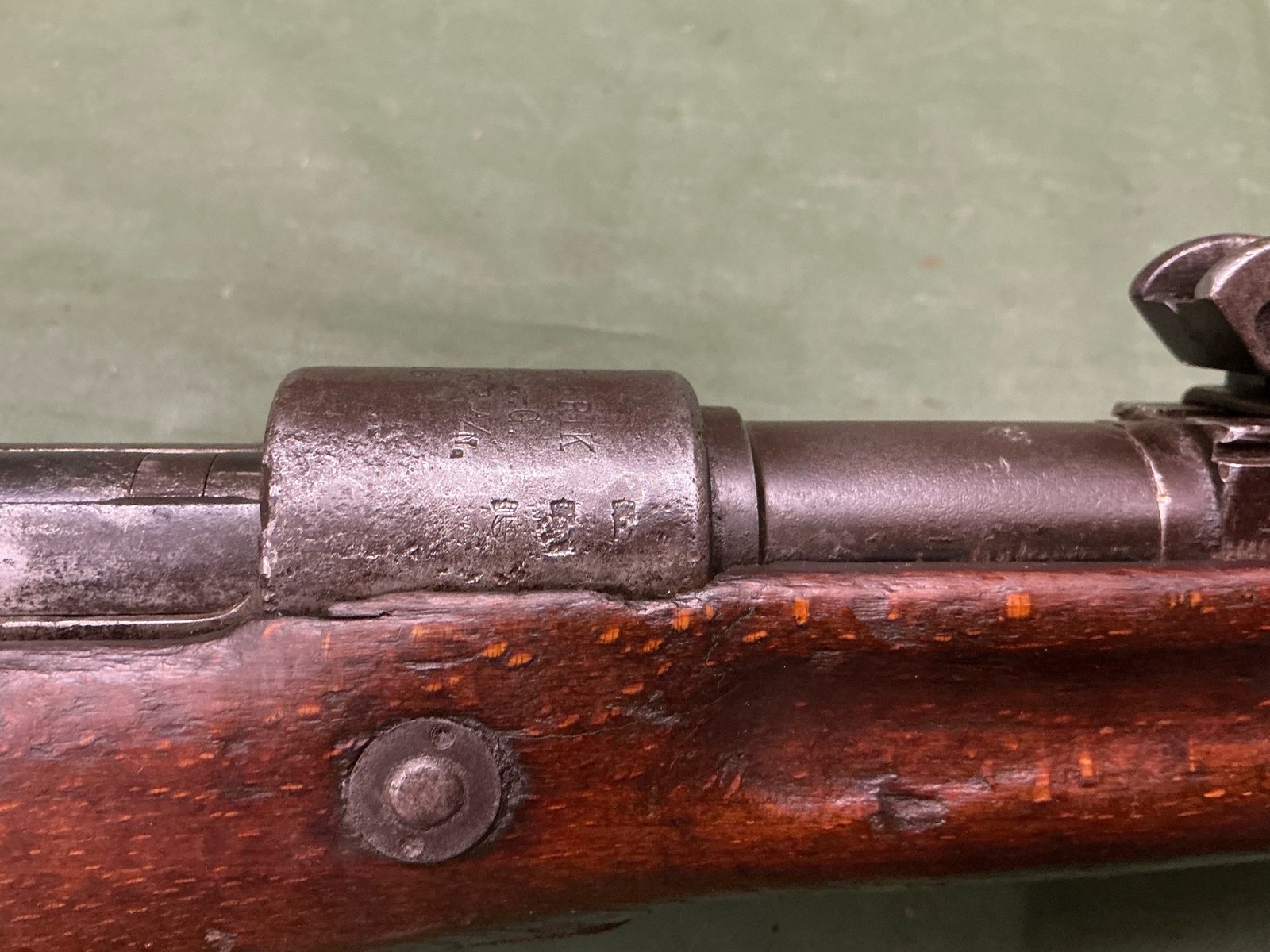 DEACTIVATED WW1 GERMAN G98 RIFLE (5008) - Image 6