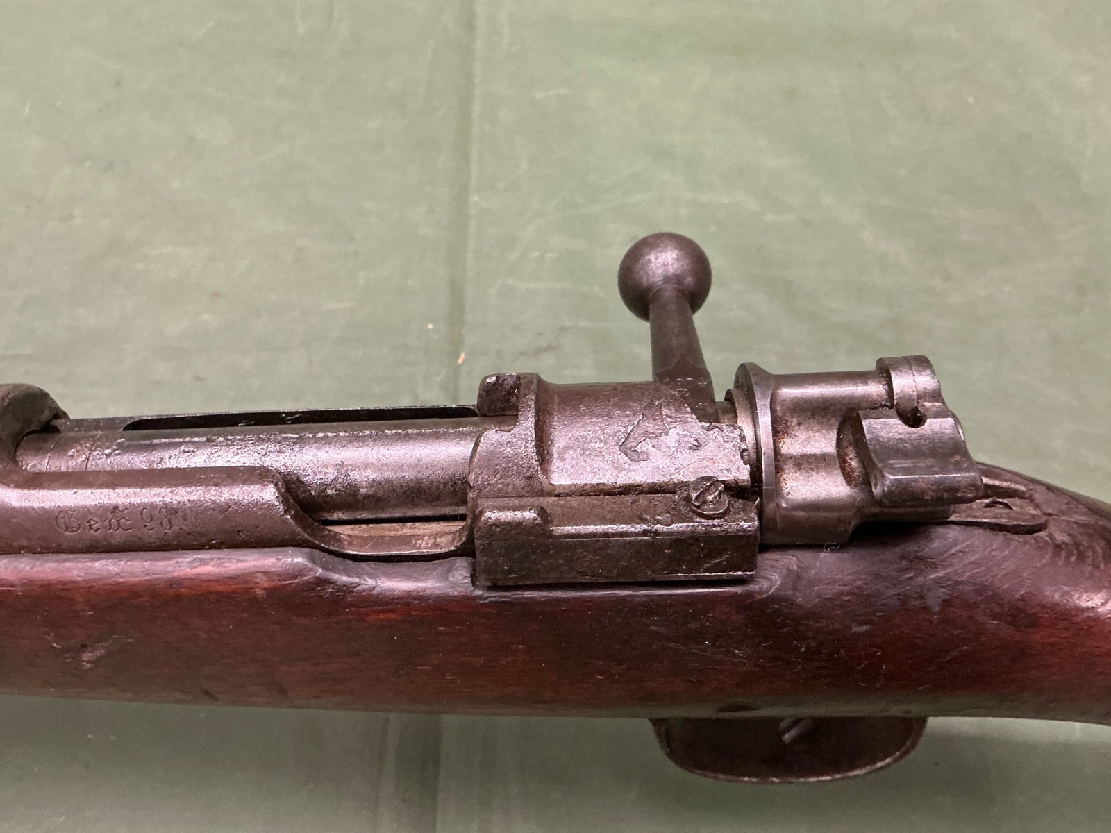 DEACTIVATED WW1 GERMAN G98 RIFLE (5008) - Image 5