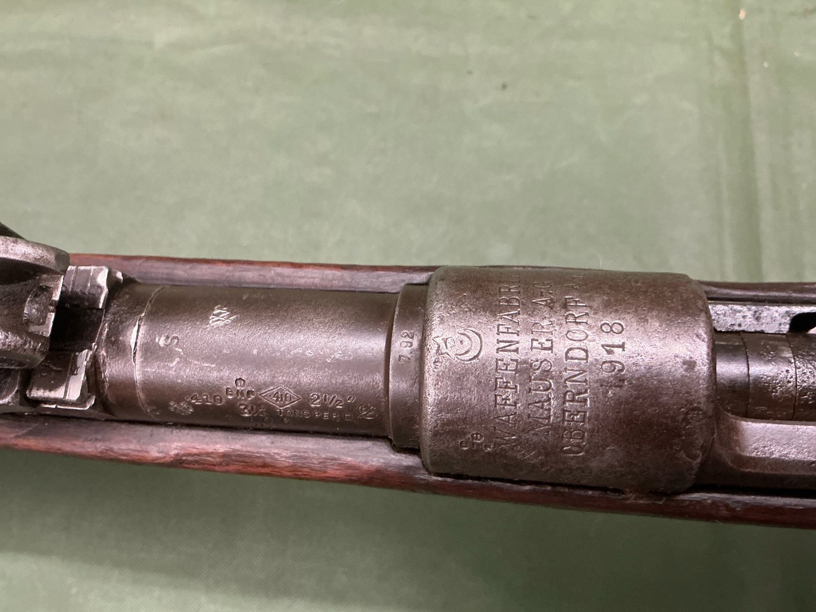 DEACTIVATED WW1 GERMAN G98 RIFLE (5008) - Image 3