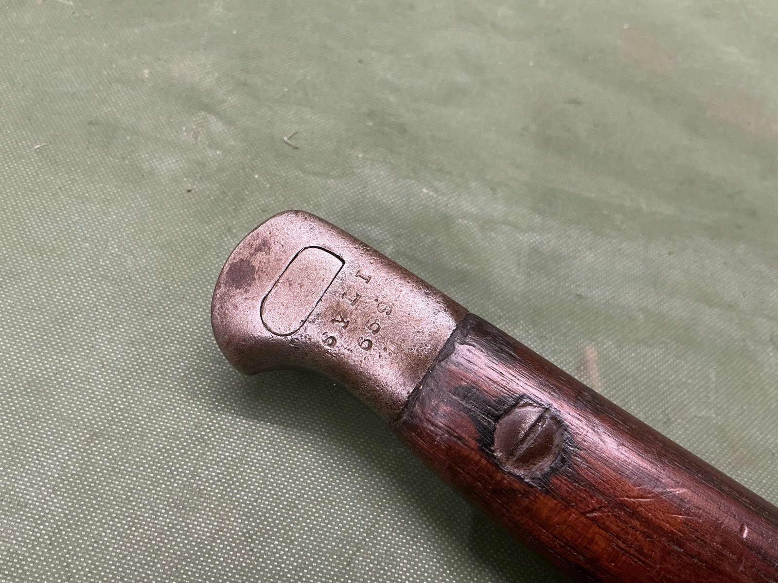 SMLE BAYONET REGIMENTALLY MARKED 6YLI - Image 4